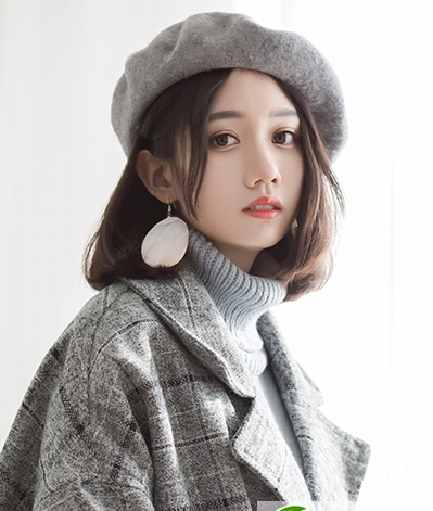 点击大图看下一张：显瘦韩式女生气质波波头