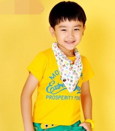 点击大图看下一张：4岁男童发型图片大全