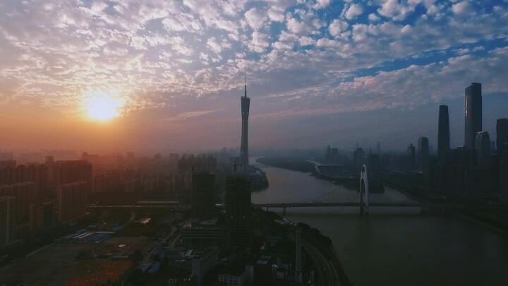 点击大图看下一张：这几天广州的天空