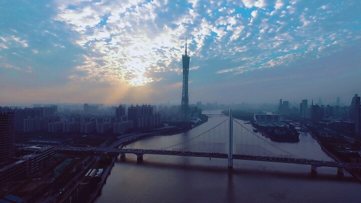 点击大图看下一张：这几天广州的天空