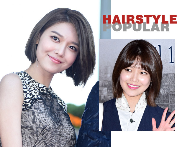 点击大图看下一张：短发能让你美上天!于是这些韩国女星都剪了
