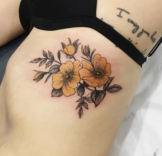 点击大图看下一张：精致漂亮的新传统风格纹身图案来自索菲娅