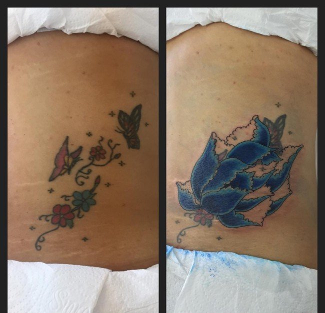 点击大图看下一张：多款成功的精美的覆盖纹身图案
