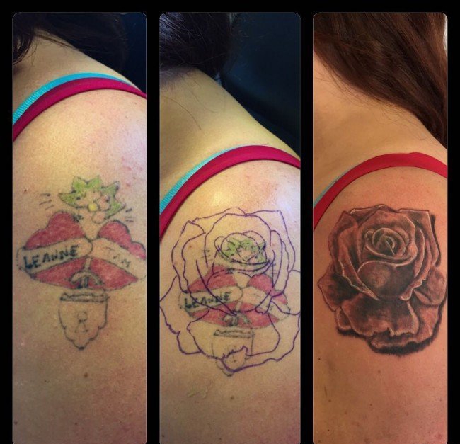 点击大图看下一张:多款成功的精美的覆盖纹身图案