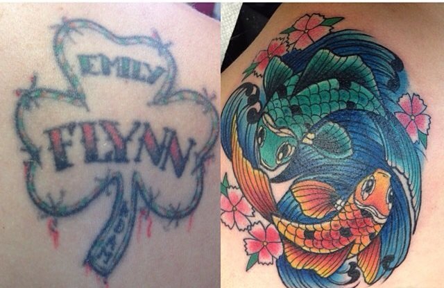 点击大图看下一张:多款成功的精美的覆盖纹身图案