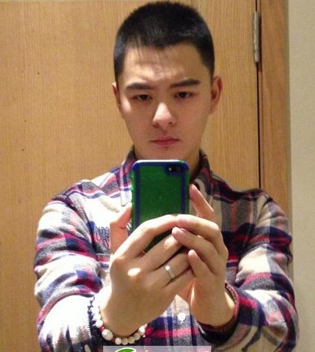 点击大图看下一张：短发碎发变身圆寸更有型男气质