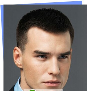 点击大图看下一张：男生寸发怎么剪好看 最新男士圆寸发型图片