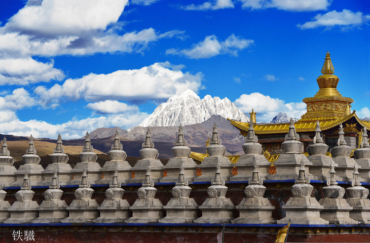 点击大图看下一张：行摄川西之塔公揽勝