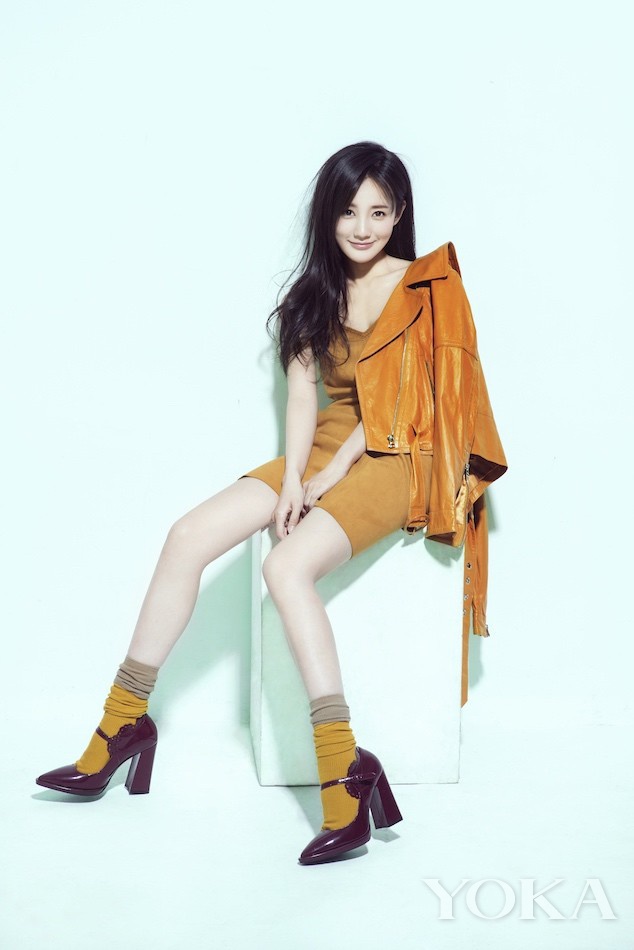 点击大图看下一张：李一桐最新写真曝光 百变精灵演绎时尚瞬间