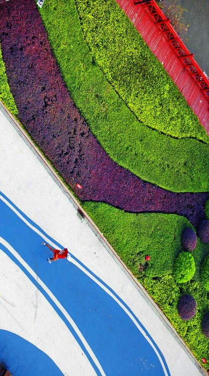 点击大图看下一张:彩染海心沙