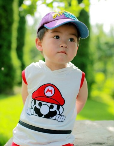 点击大图看下一张：小男孩子夏季发型