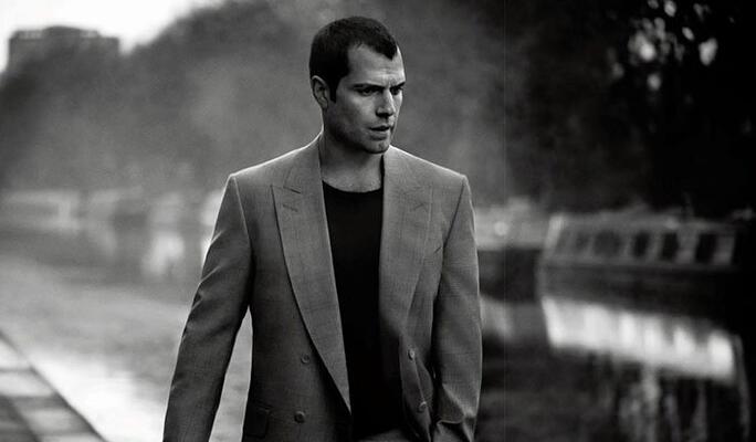 点击大图看下一张:亨利卡维尔男装写真