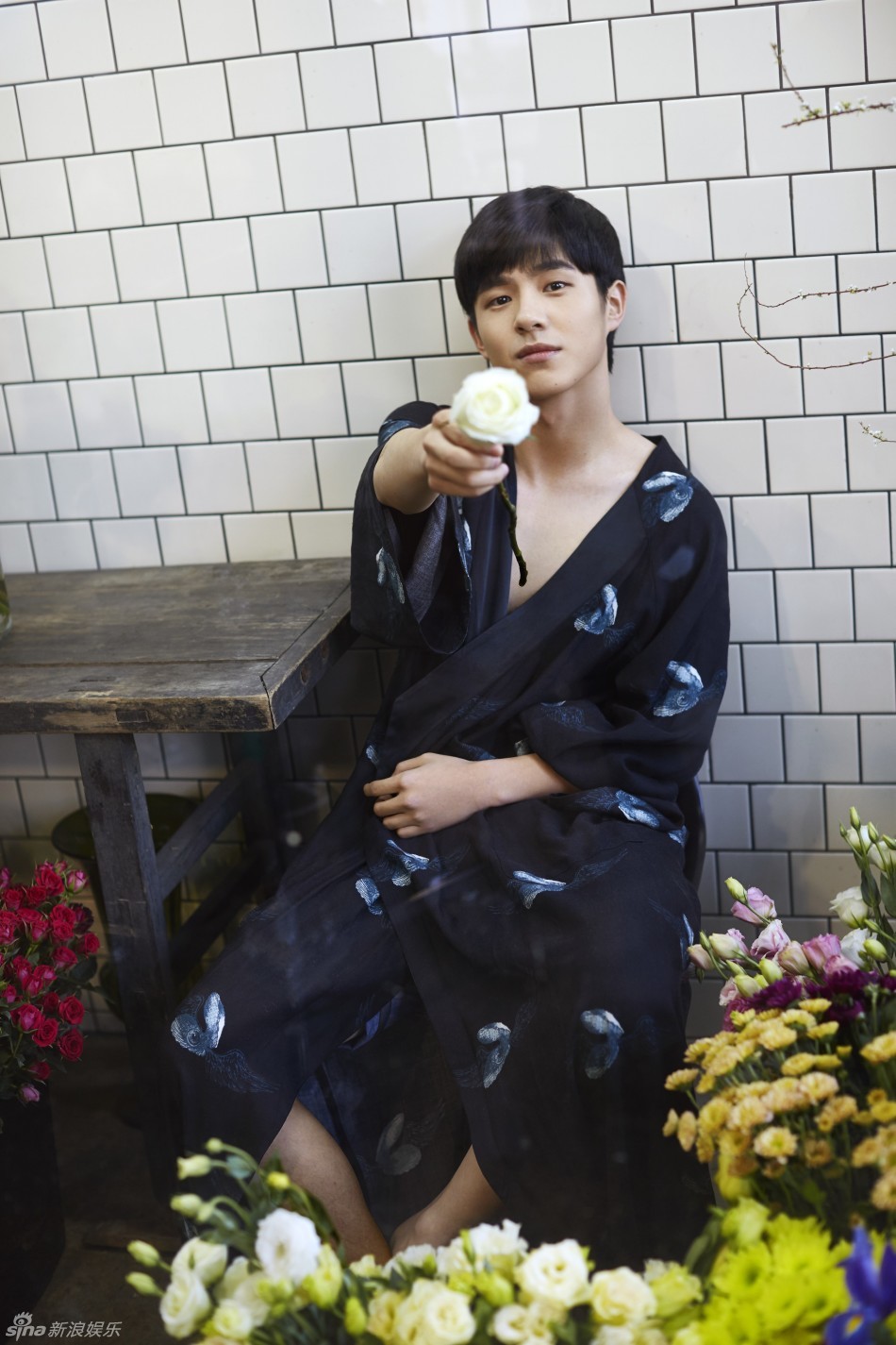 点击大图看下一张:刘昊然展露青春魅力