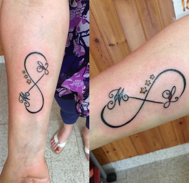 点击大图看下一张：多款漂亮的花体字纹身图案