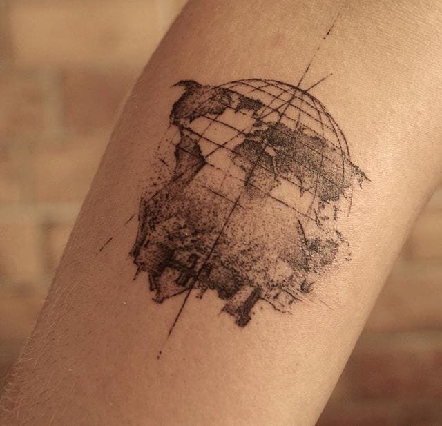 点击大图看下一张:粗略的建筑效果图简易纹身素描纹身图案