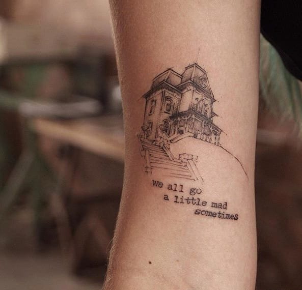 点击大图看下一张:粗略的建筑效果图简易纹身素描纹身图案