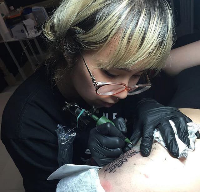 点击大图看下一张:漂亮的小清新植物纹身动物传统风格纹身图案