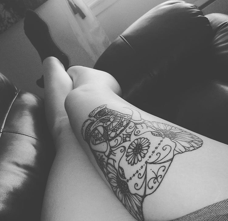 点击大图看下一张:31款女神纹身小清新风格可爱的大象纹身动物图案