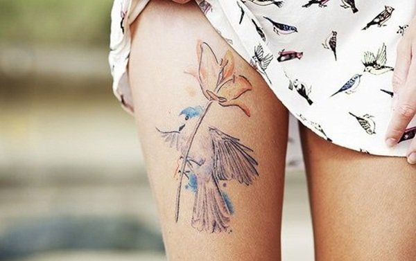 点击大图看下一张:精致彩绘纹身图案