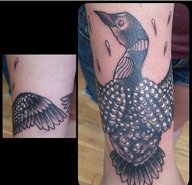 点击大图看下一张：一组男女都喜爱的点刺纹身超个性纹身图案