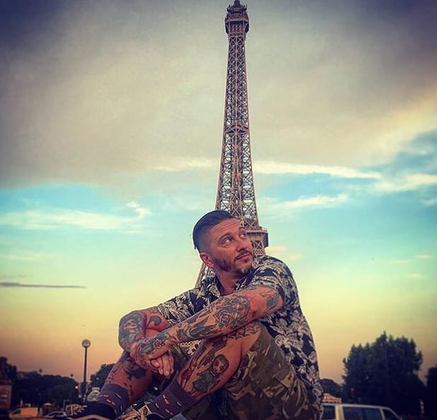 点击大图看下一张：一组充满野心的彩色渐变纹身点刺技巧纹身图案