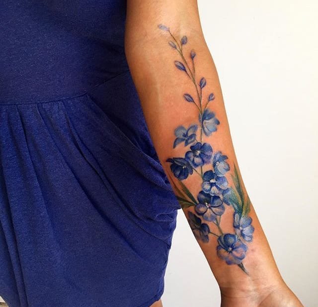 点击大图看下一张:12款植物纹身素材文艺花朵纹身小清新植物纹身图案大全