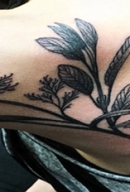 文艺花朵纹身 女生手臂上文艺花朵纹身唯美图案