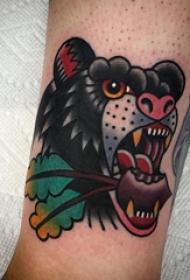 百乐动物纹身 多款素描纹身彩色百乐动物纹身图案