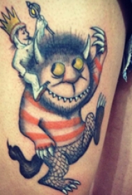 百乐动物纹身 多款彩色纹身动物素描纹身图案