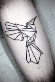 几何 纹身图案   折纸风格的几何纹身图案