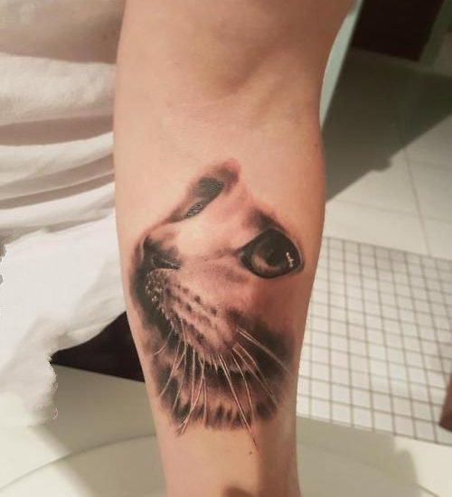 点击大图看下一张：百乐动物纹身  令人心动的动物纹身图案