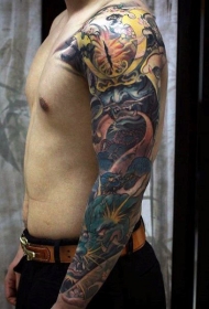 日本武士 纹身   多款凶猛的日本武士纹身图案