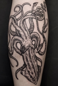 章鱼纹身图案   多款趣味的章鱼纹身图案