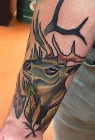 百乐动物纹身  生动活泼的百乐动物纹身图案