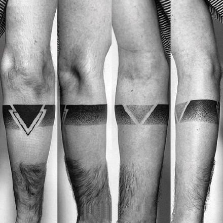 点击大图看下一张：臂环纹身-适合男生女生环绕手臂和脚上的纹身图案