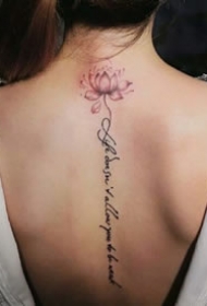 女生脊椎纹身--几张适合女生脊椎的纹身图案作品