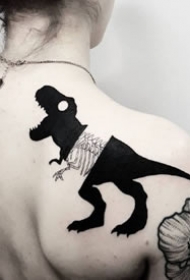 有点萌的暗黑系小动物纹身图案欣赏