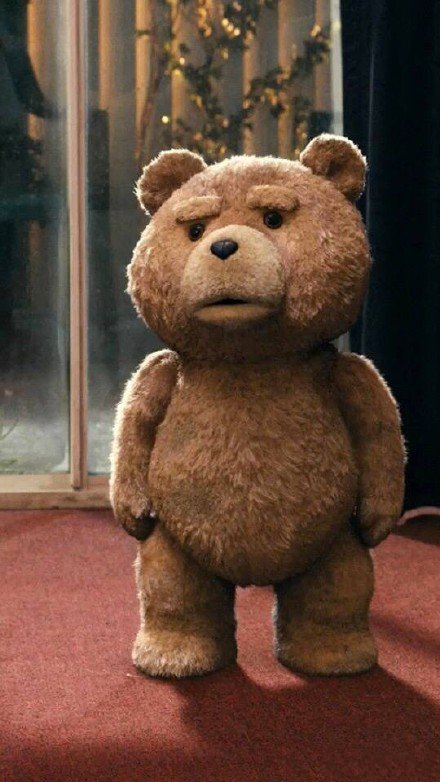 点击大图看下一张：电影《泰迪熊2》萌萌哒图片
