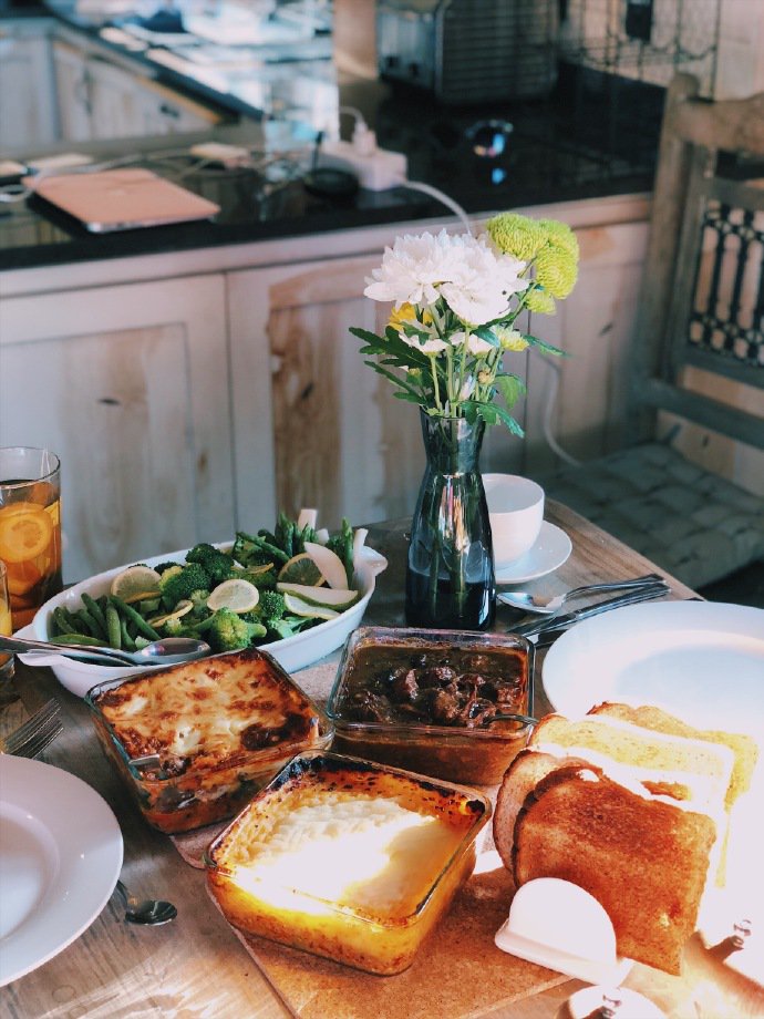 点击大图看下一张：传统英伦风格早餐图片