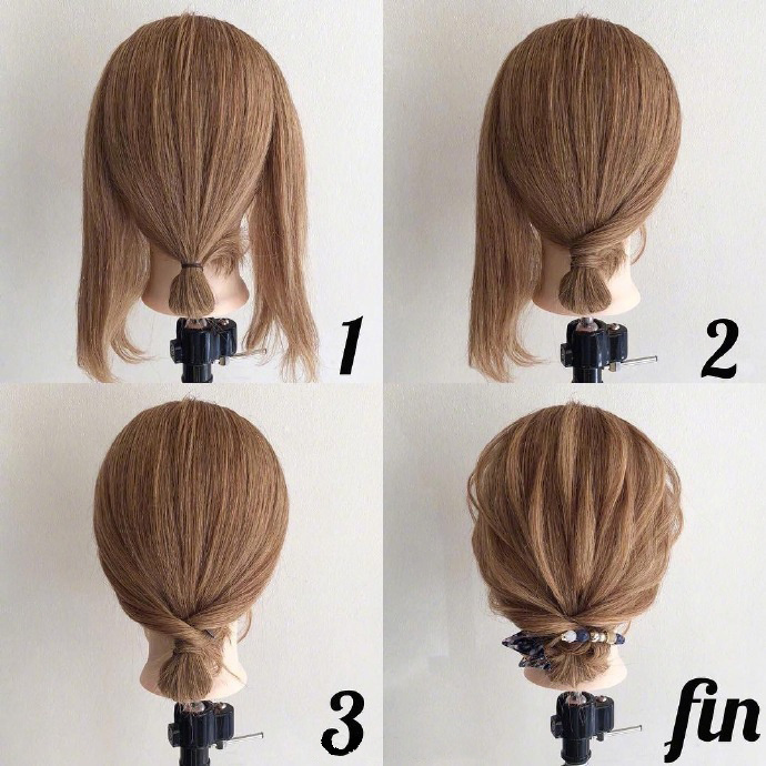 点击大图看下一张：九款适合小仙女的发型教程