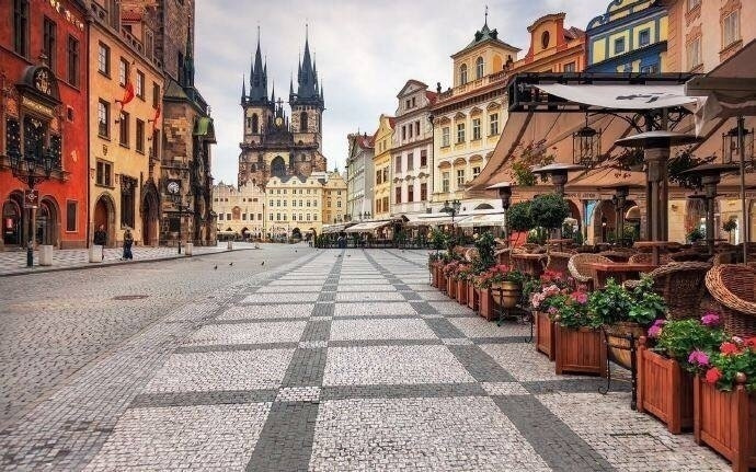 点击大图看下一张：童话般的梦幻世界都布拉格拍摄图片