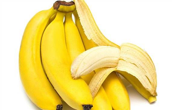 点击大图看下一张：营养健康的香蕉和香蕉果肉图片