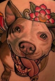 狗狗纹身--很可爱的一组小狗狗纹身图案9张