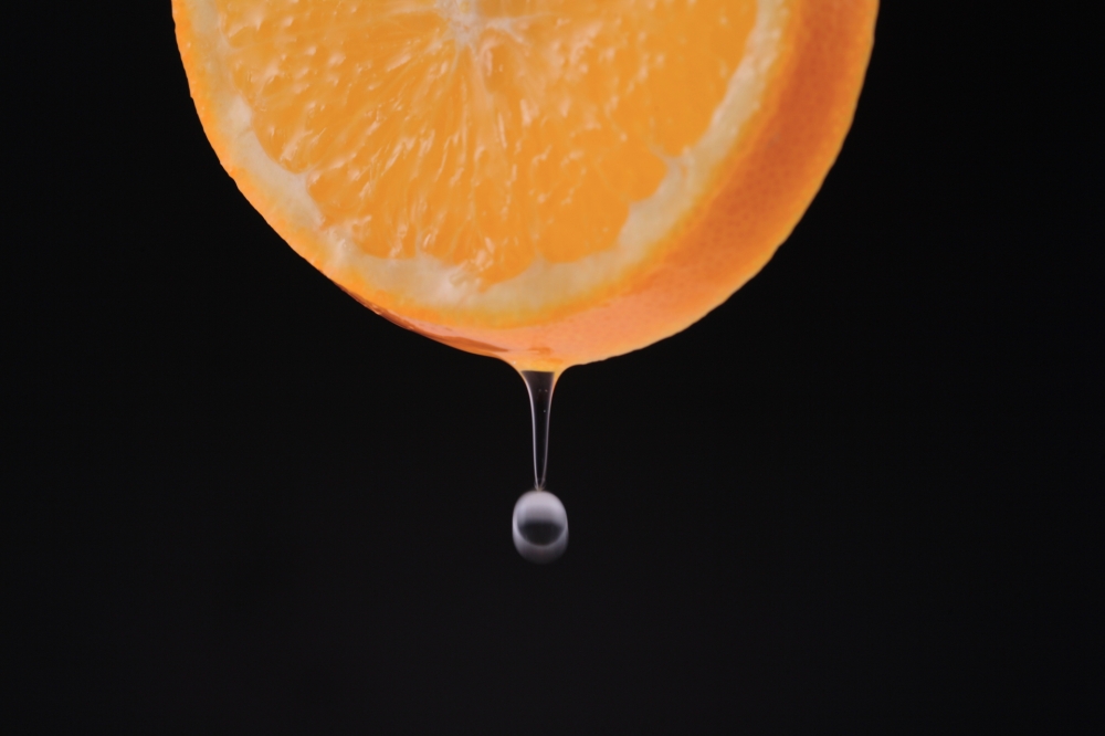 点击大图看下一张：含丰富维C的柑橘唯美图片欣赏