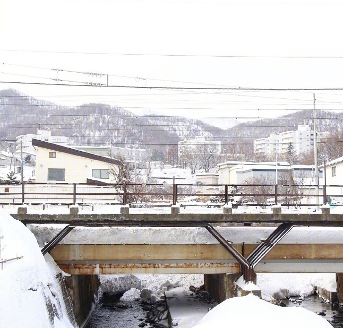 点击大图看下一张：一组很漂亮的北海道雪景图片欣赏