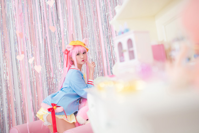 点击大图看下一张：日本少女cosplay碧蓝航线写真福利图片