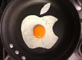 煎蛋也能玩出新花样 早餐的艺术