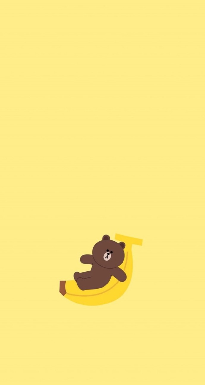 点击大图看下一张：一组黄色背景下可爱的泰迪熊图片欣赏