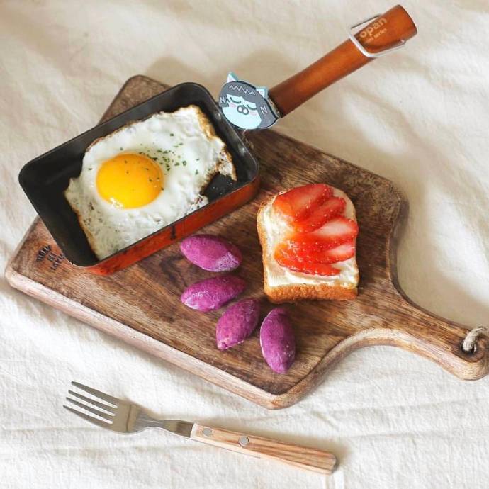 点击大图看下一张：营养健康看起来超好看的早餐图片欣赏