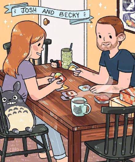 点击大图看下一张：爱不是去改变对方   而是努力一起成长